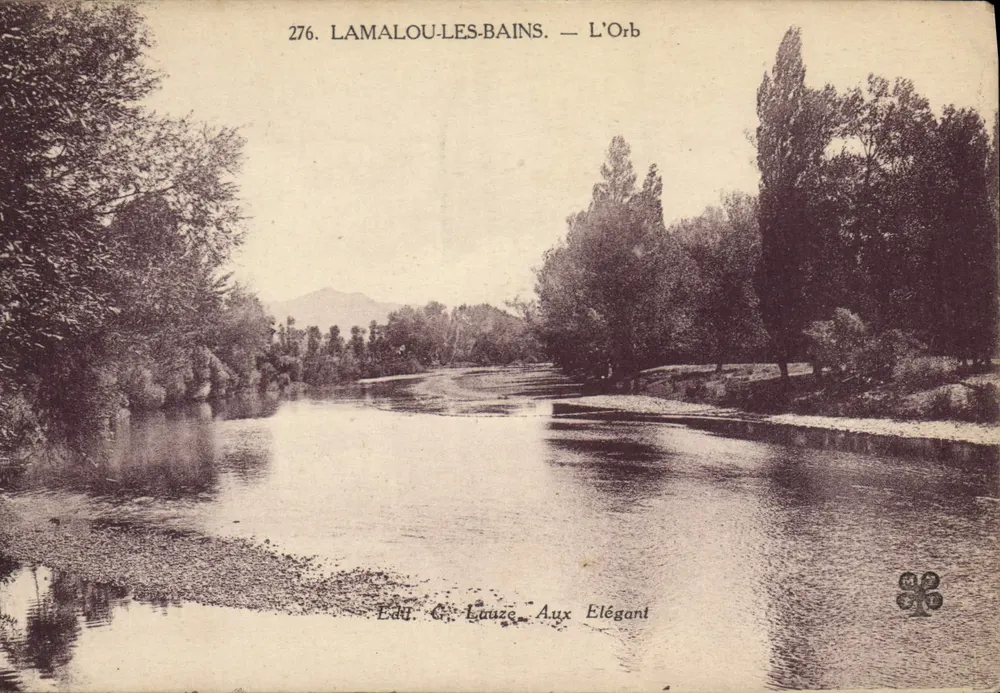 Lamalou-les-Bains — L'Orc — Éd. C. Lauze Aux Élégant - Frente