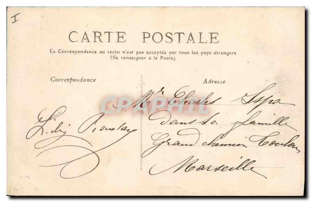 Lamalou-les-Bains, o Orb — Hérault — 251 — editor desconhecido - Verso