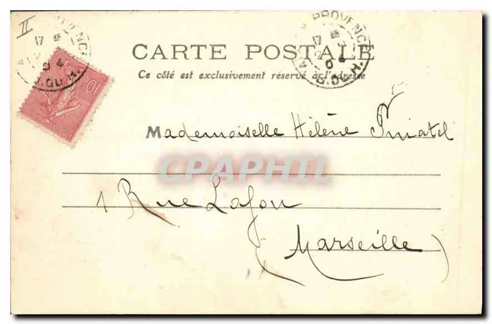 Umgebung von AIX-EN-PROVENCE — Aquädukt von Roquefavour, Route d'Aix - Rückseite