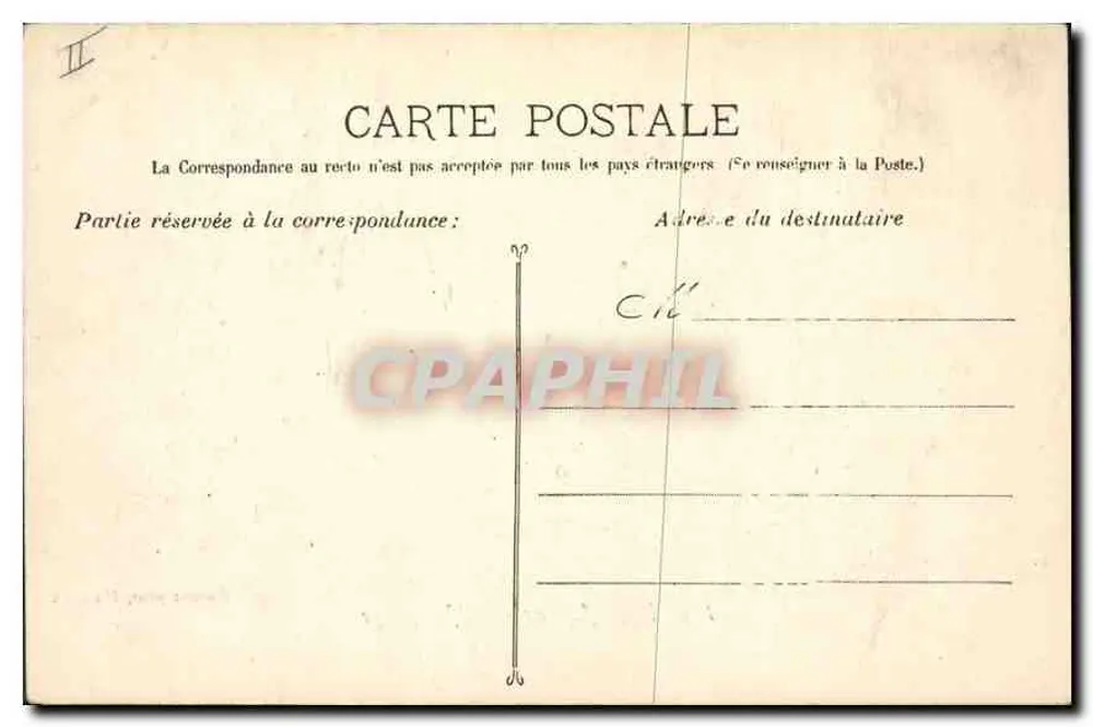 Roquefavour - A Hermitage — editor Guende, fotografia Marseille, n° 174 - Verso