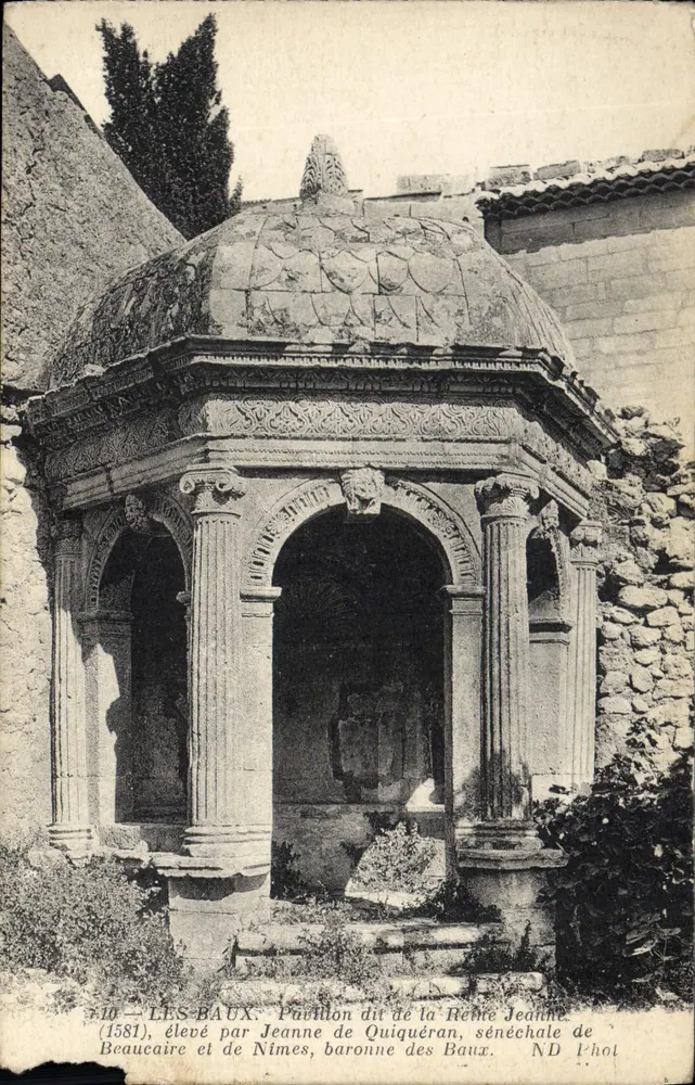 Les Baux — Pavillon genannt der Königin Jeanne — Verlag ND, Nr. 10 - Vorderseite