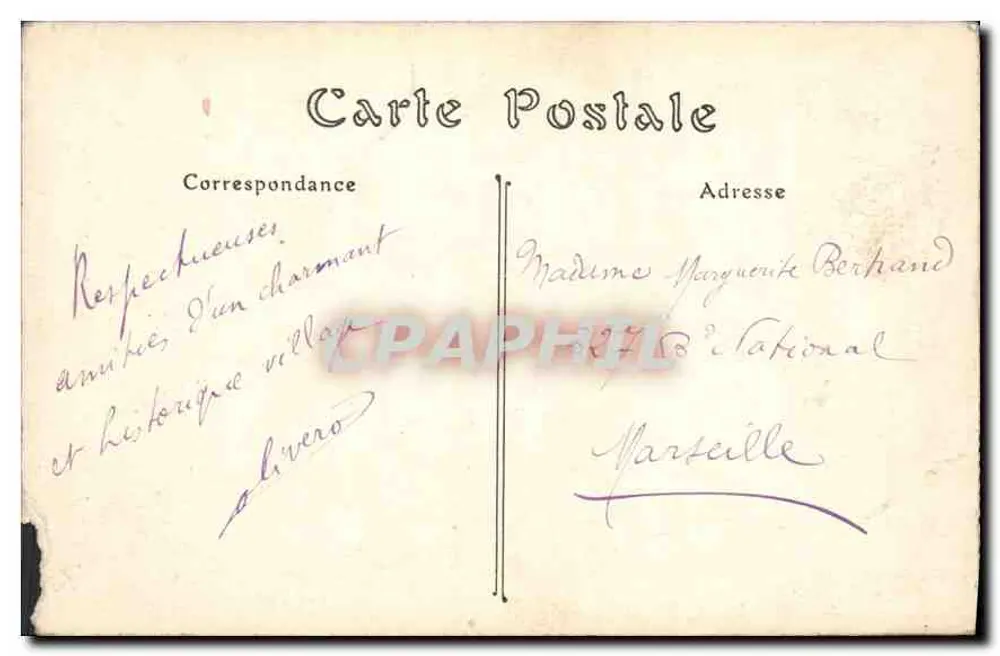 Les Baux — Pavillon genannt der Königin Jeanne — Verlag ND, Nr. 10 - Rückseite