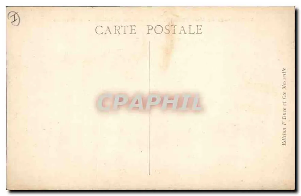 Umgebung von MONTRIEUX — Les Aiguilles de Valbelle — Les Tourelles — Edition F. Duce & Cie, Marseille - Rückseite
