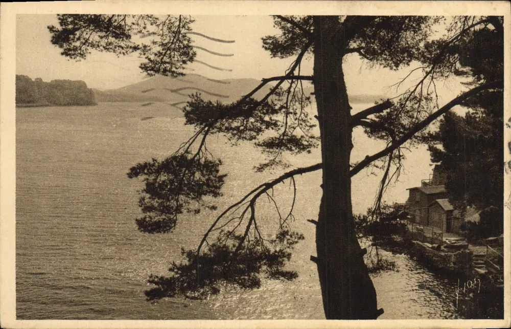 Vista do lago — Anse de Magaud — La Douce France, n°541 - Frente