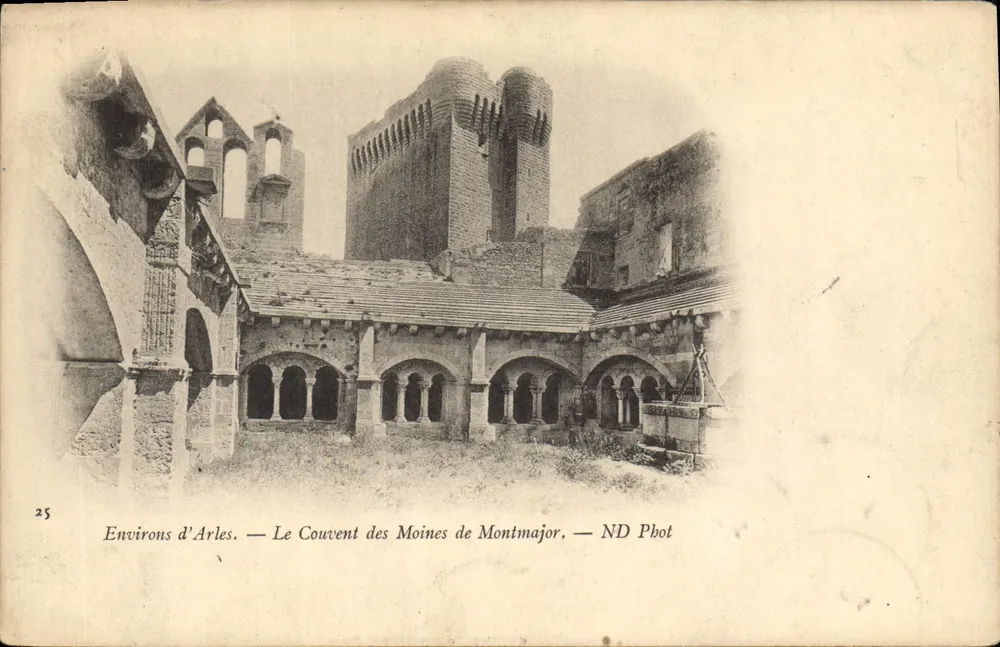 Entornos de Arles — El Convento de los Monjes de Montmajor — ND Phot - Anverso