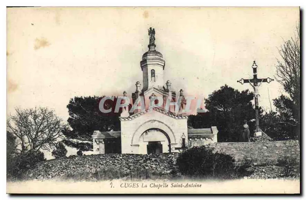 Cuges - De Kerk van Sint-Antoine — uitgever Léon Hapart, n°7 - Voorkant