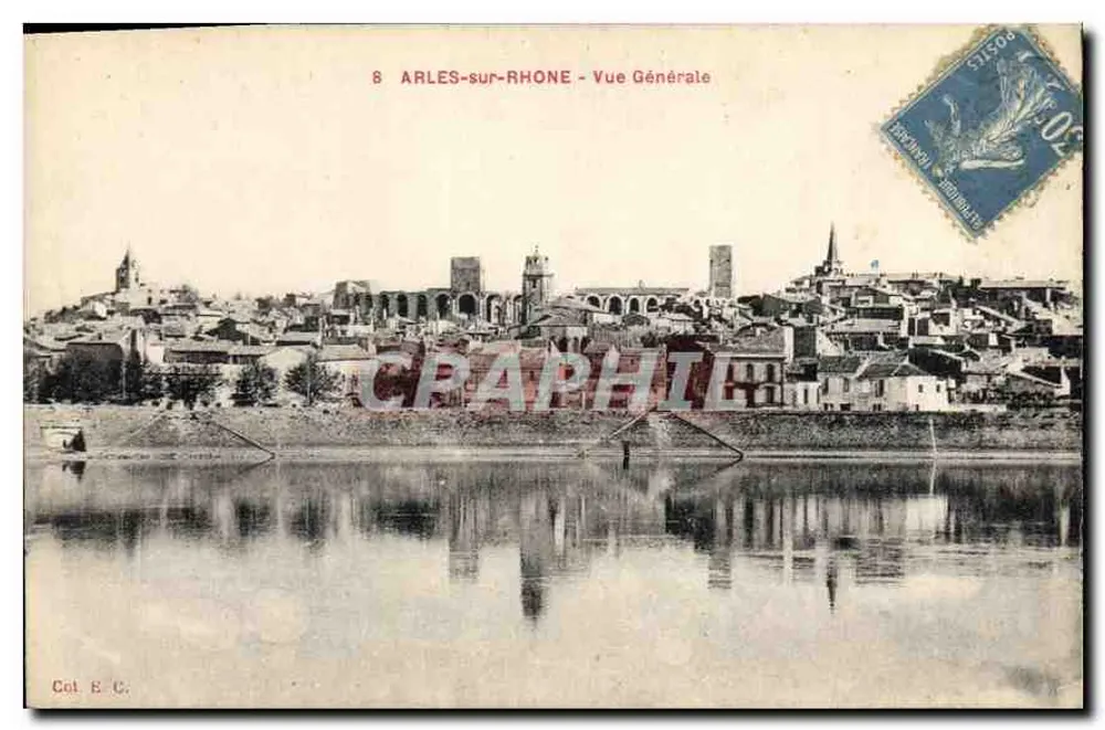 Arles-sur-Rhône — Vista Geral — Col. E.C. - Frente