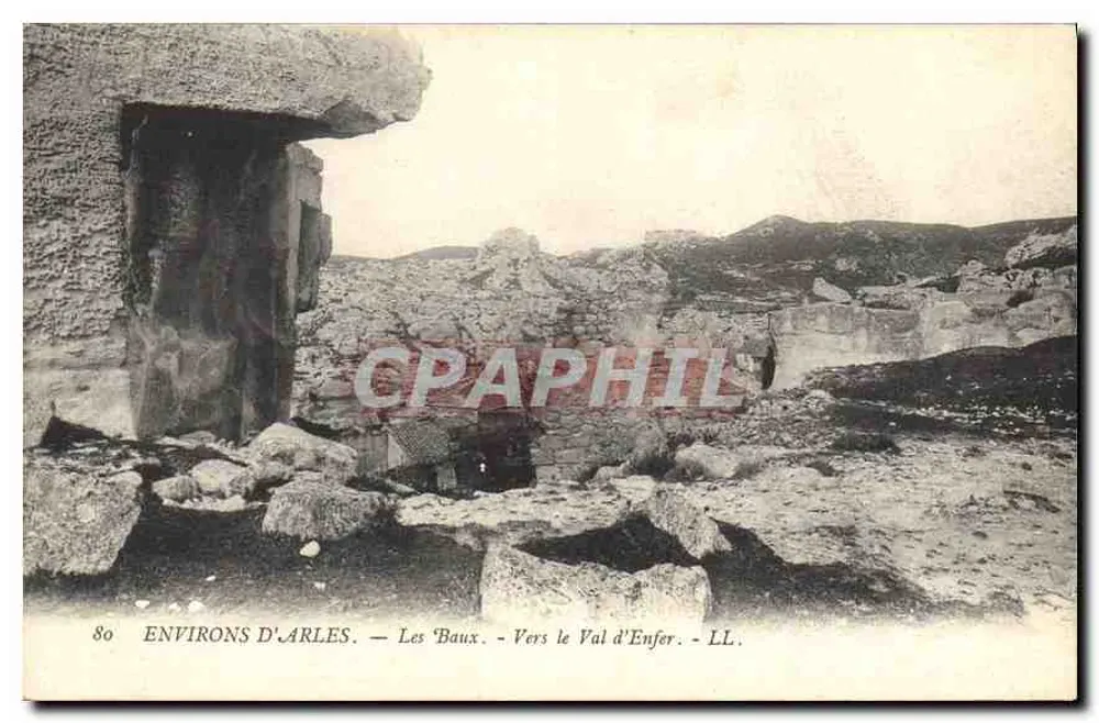 Arredores de Arles — Les Baux — Em Direção ao Vale do Inferno — LL. - Frente
