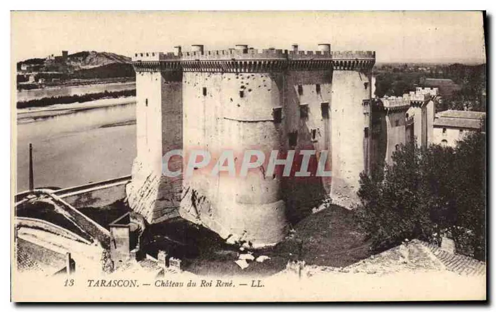 Tarascon — Château du Roi René — éditeur LL. n°13 - Frente