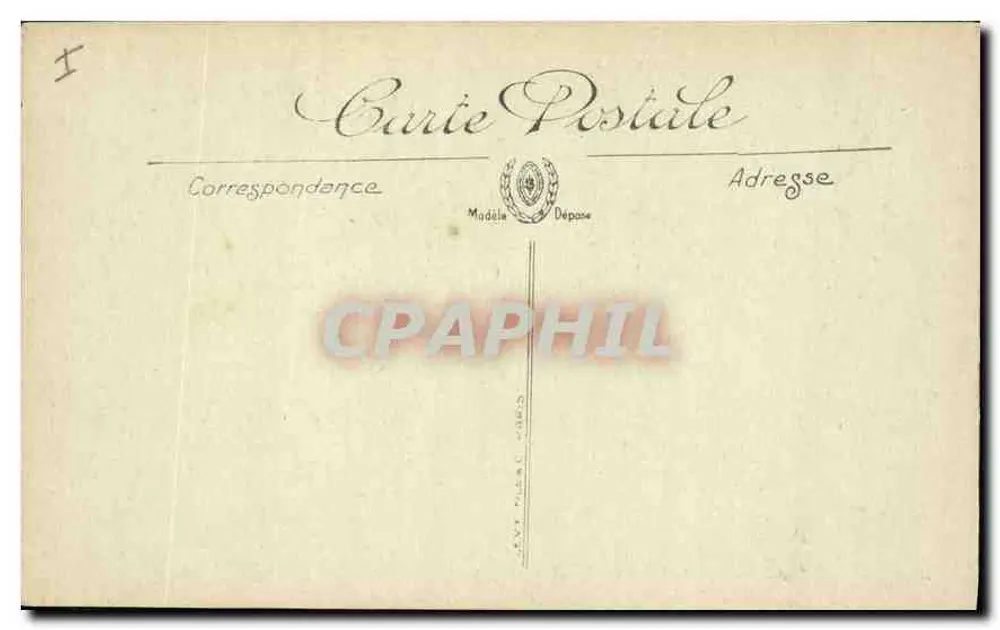 Tarascon — Château du Roi René — éditeur LL. n°13 - Verso