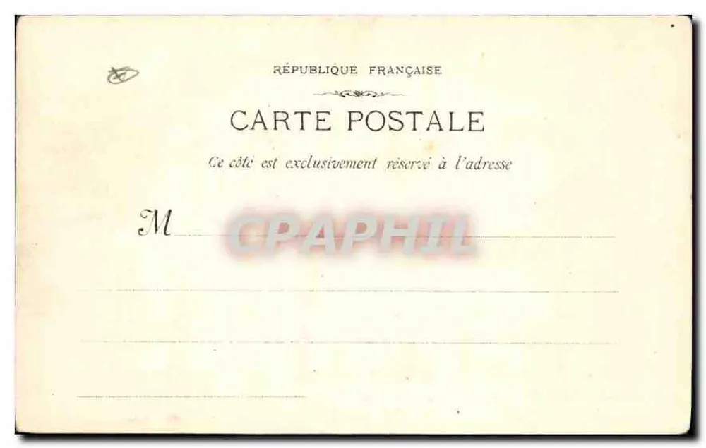 Montmajour - Innenansicht der Kapelle Saint-Césaire — Phototypie E. Lacour, n° 246 - Rückseite