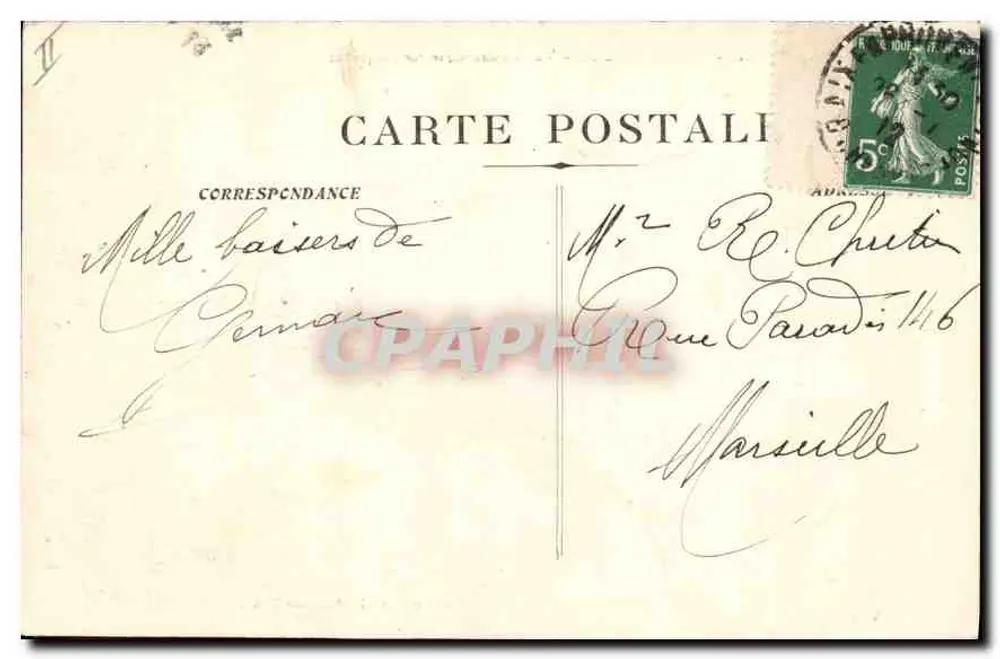 Um Aix-en-Provence - ROQUEFAVOUR - Panoramablick auf den Aquädukt - Sammlung G. Martinet - Aix - Rückseite