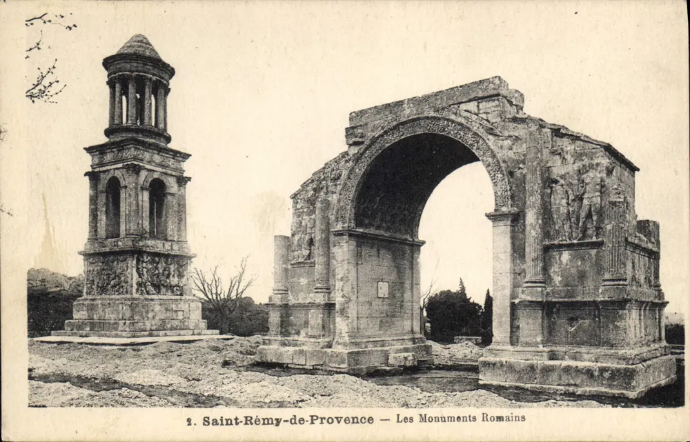 Saint-Rémy-de-Provence — Os Monumentos Romanos — editor desconhecido, n°2 - Frente