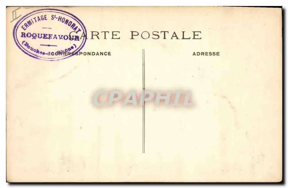 Um Aix-en-Provence -- 288. Roquefavour, die Tal der Arc und das Aquädukt - Rückseite