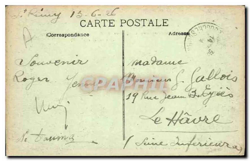 Les Alpilles — Défilé de Pétro-Malo — éditeur : St RÉMY-de-PROVENCE, n°250 - Verso