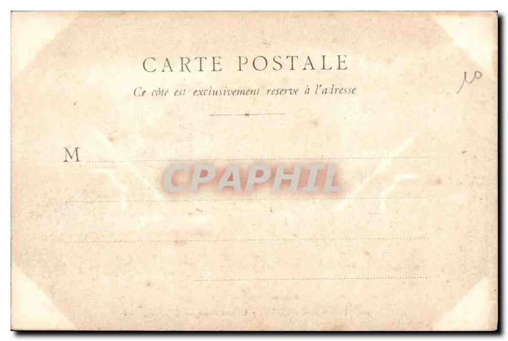 Arredores de Arles - Mosteiro de Montmajor — B.P. Chalon-Saône, n°104 - Verso
