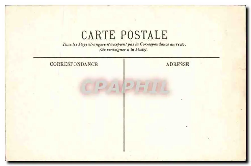 Umgebung von Arles — Mont-Major — Ruinen der Abtei — LL. — Nr. 62 - Rückseite