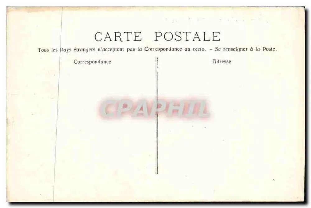 Les Baux - Casas Trogloditas — série 3780 — editor não identificado - Verso