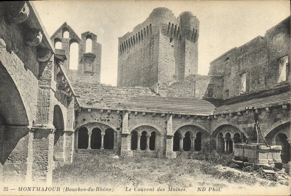 Montmajour (Bouches-du-Rhône) — Das Konvent der Mönche — ND Phot. - Vorderseite