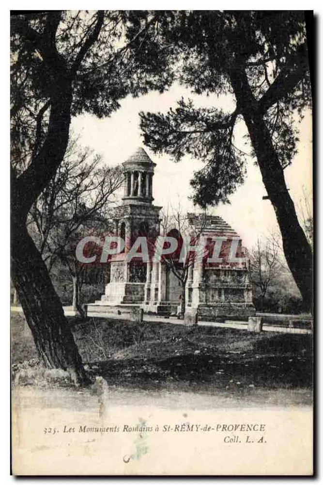 Os Monumentos Romanos em St-Rémy-de-Provence — Coleção L. A. — n° 325 - Frente