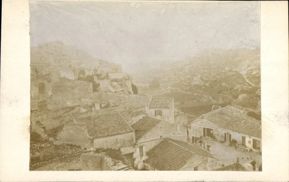 Vista de aldeia na montanha — editor Romain & Cie, n° 104 - Frente
