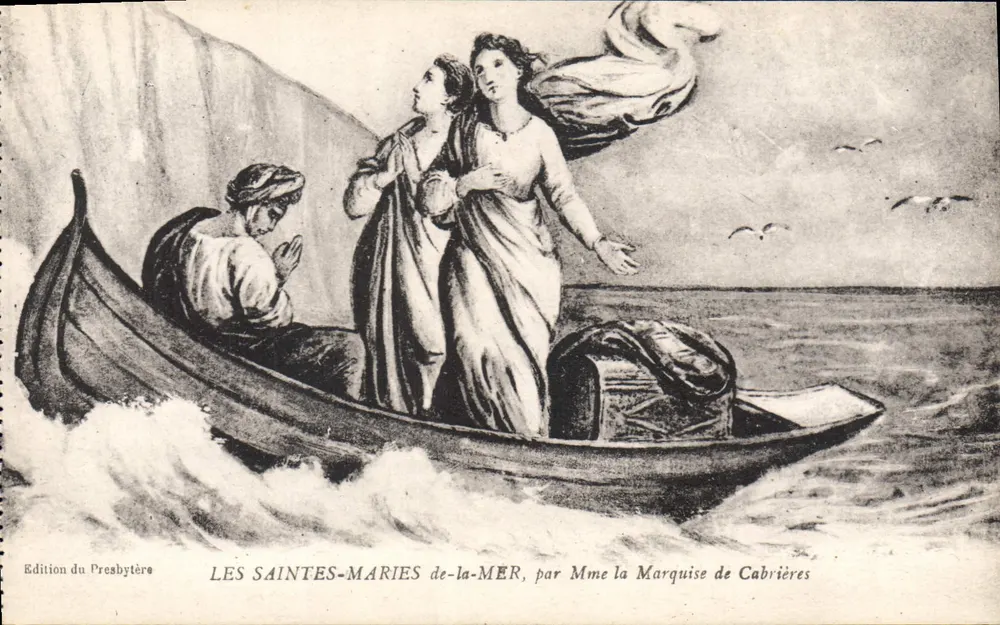 Les Saintes-Maries-de-la-Mer — par Mme la Marquise de Cabrières — Édition du Presbytère - Frente