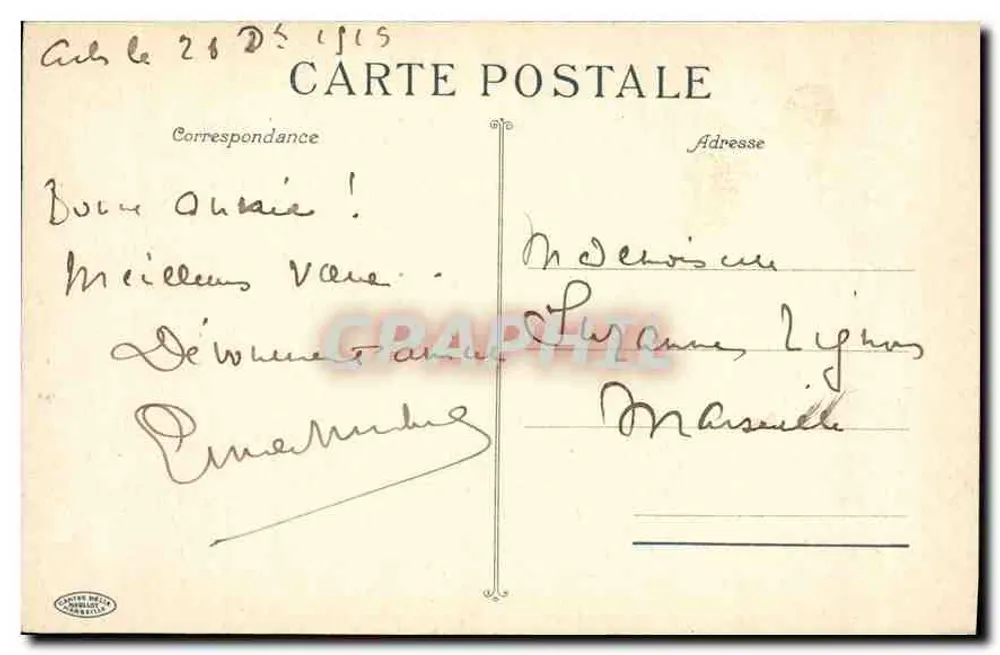 Montmajour — Ruínas da Abadia — Editor: Cartes Postales Complètes - Verso