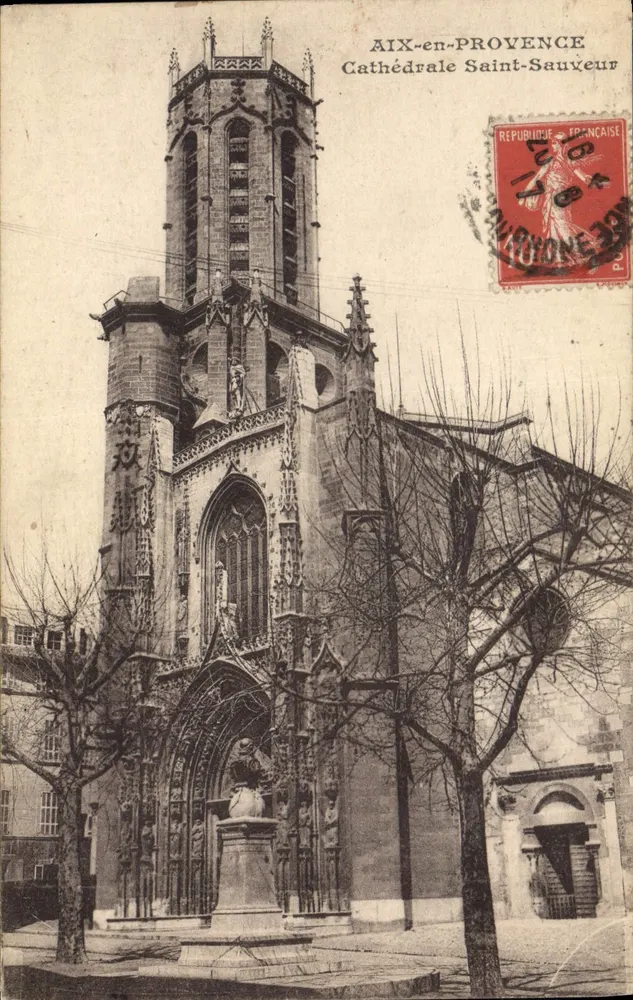 Aix-en-Provence — Kathedrale Saint-Sauveur — unbekannter Verlag, Seriennummer nicht sichtbar - Vorderseite
