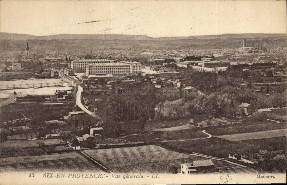 Aix-en-Provence — Vista geral — Selecta, n°13 - Frente