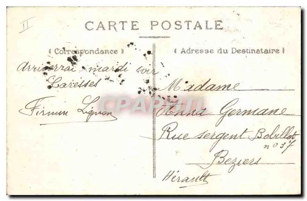 Aix-en-Provence — Eisenbahnviadukt — Le Coton Rouge - Rückseite