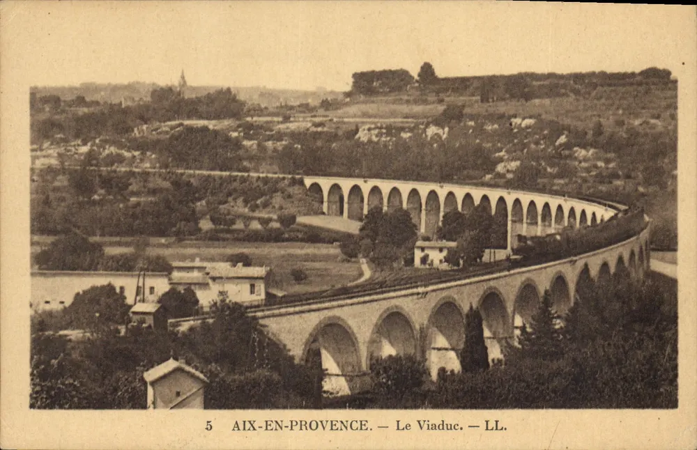 Aix-en-Provence — O Viaduto — LL. - Frente
