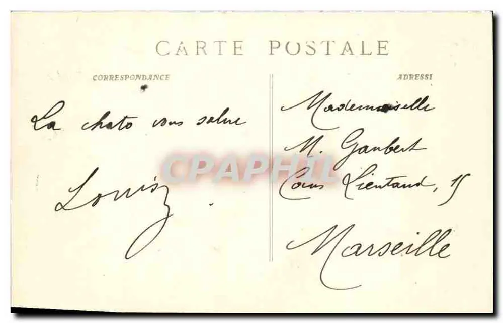Les Baux - Pavillon der Liebe der Königin Jeanne — P. Ruat, Verlag, Marseille, Nr. 618 - Rückseite