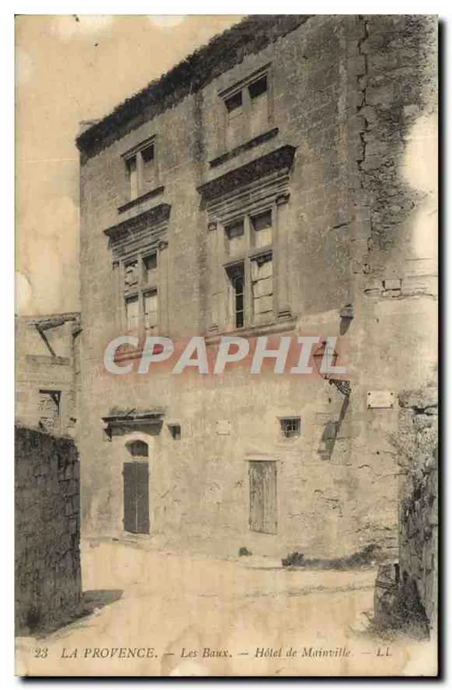 Les Baux — Hotel de Mainville — LL - Vorderseite