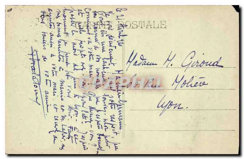 AIX-EN-PROVENCE — Fontäne des ehemaligen Erzbischofssitzes — Verlag Ripert - Rückseite