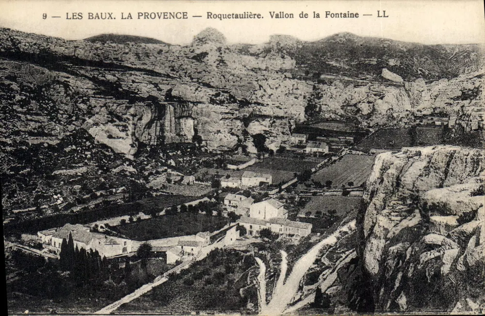 Les Baux. Provence — Roquetaulière. Vallon de la Fontaine — LL - Vorderseite