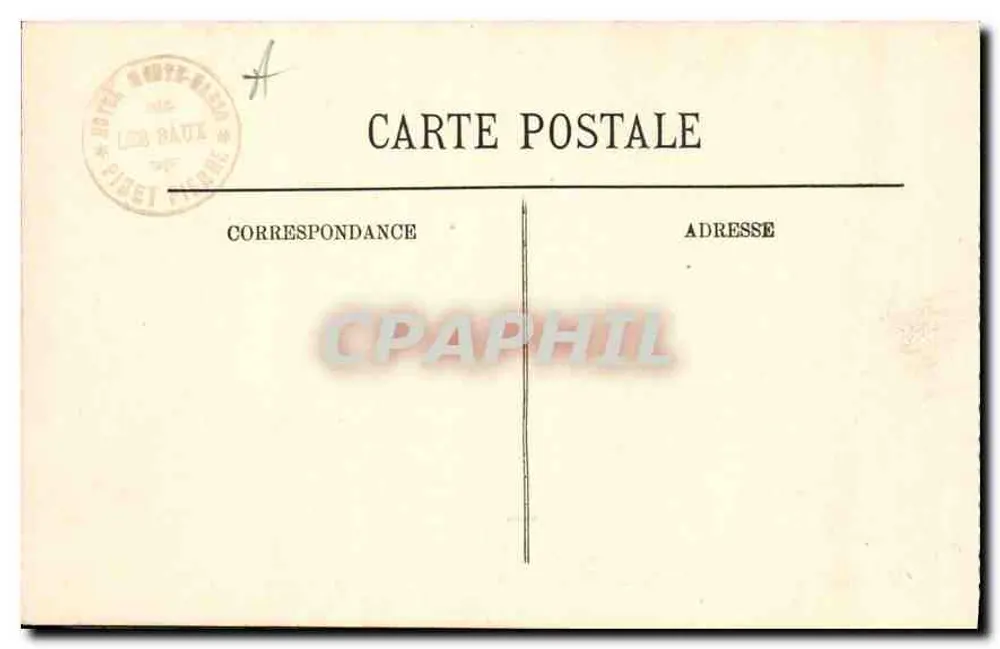 Les Baux - La Poterne — n°17 - Verso