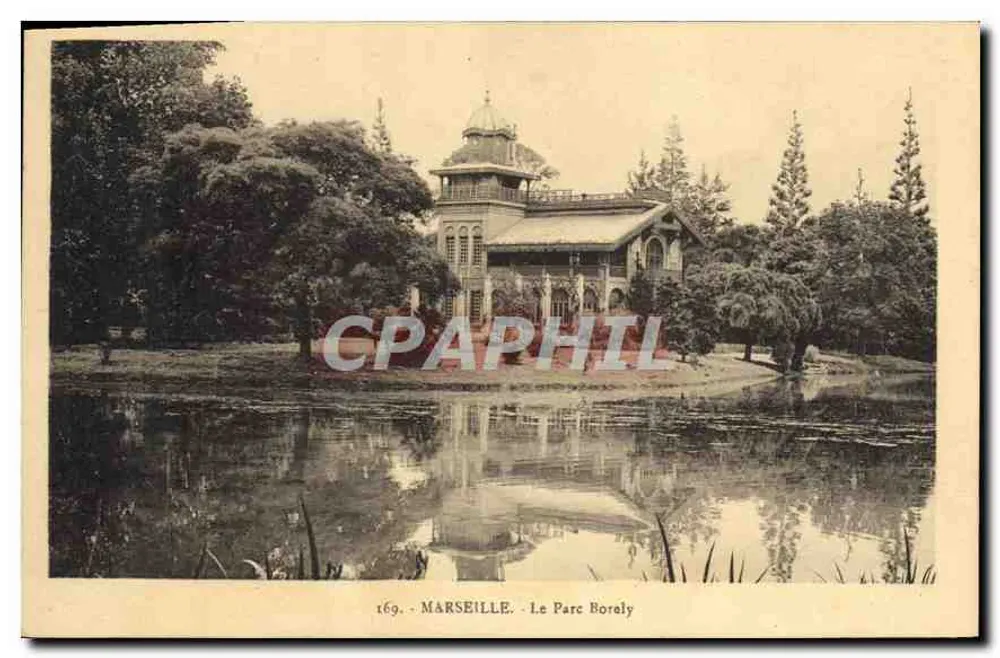 Marselha - O Parque Borély — Edição La Cigogne, Glandèves - Frente