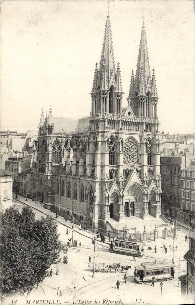Marseille — A Igreja dos Reformados — LL. n°18 - Frente