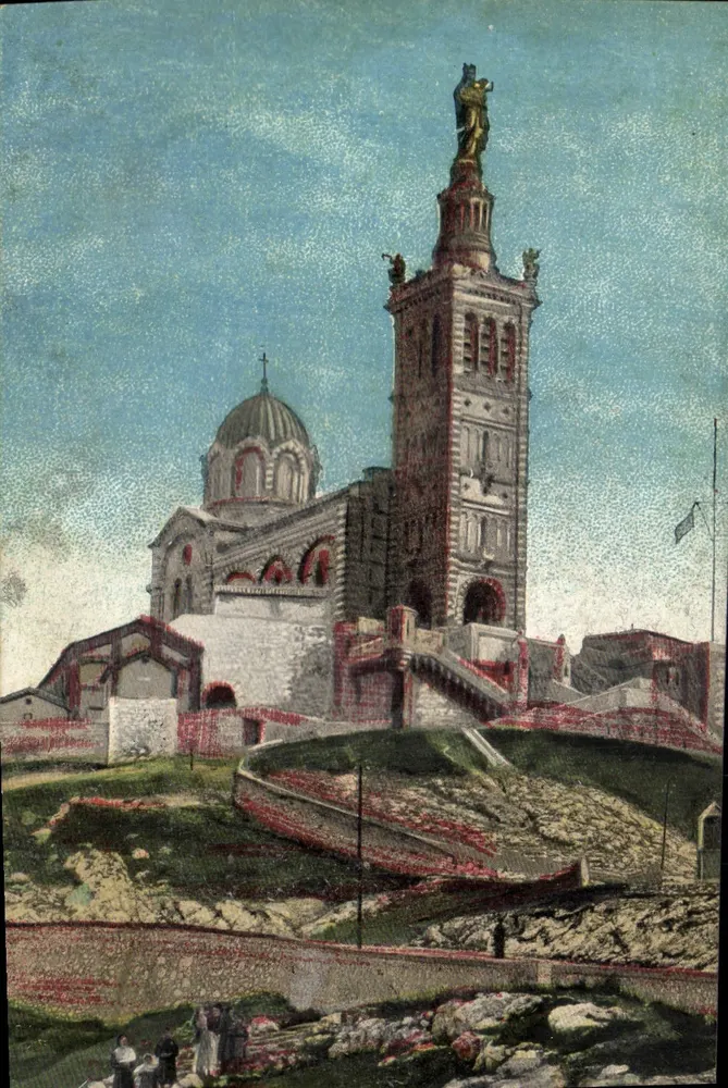Basílica Nossa Senhora do Rosário da Garoupe — vista panorâmica — editor não identificado - Frente