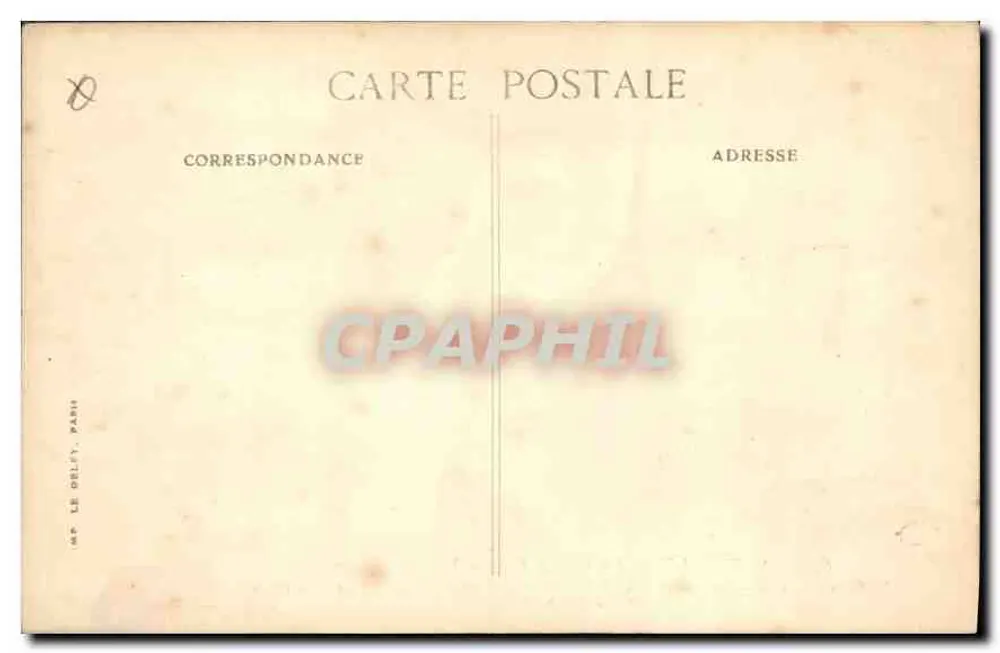 Marseille — Der alte Hafen — Allgemeiner Blick — Verleger PECO - Rückseite