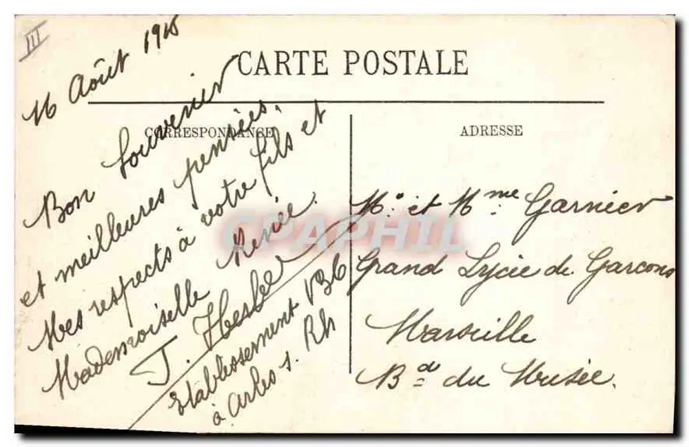 Arles — Les Arènes — Luta de touros — LL. — SELECTA - Verso