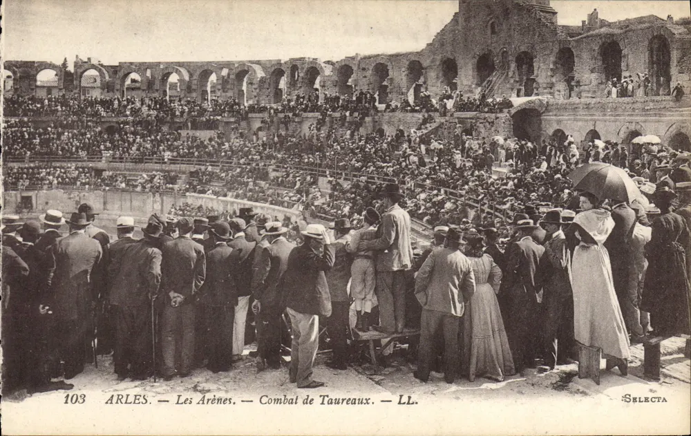 Arles — As Arenas — Luta de Touros — LL. — Selecta - Frente