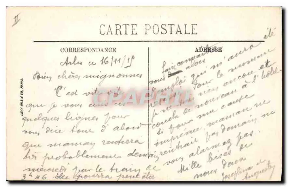 Arles — Die Arenen, an einem Tag des Stierkampfs. 'Le Paséo' — LL. - Rückseite