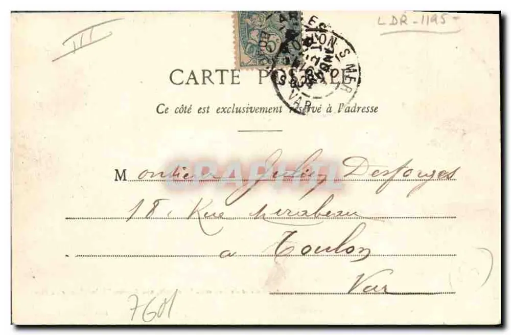Spanische Stierkampf — In den Arenen von Arles (Pica Suerte) — Foto. Blanchin, Tarascon - Rückseite