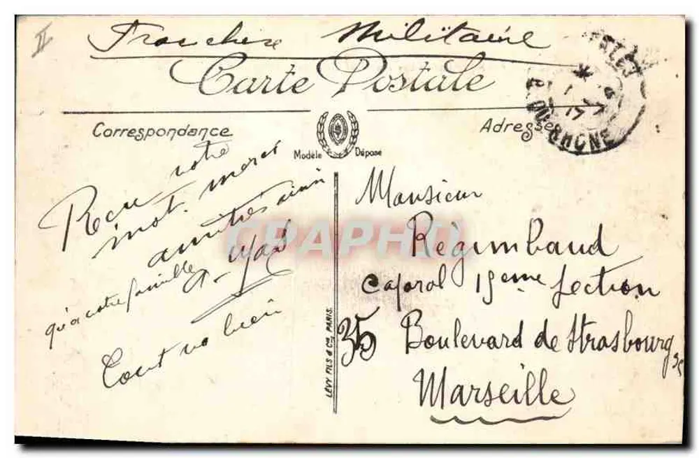 Arles — Die Arenen, an einem Tag des Stierkampfs — "Le Paseo" — LL. - Rückseite