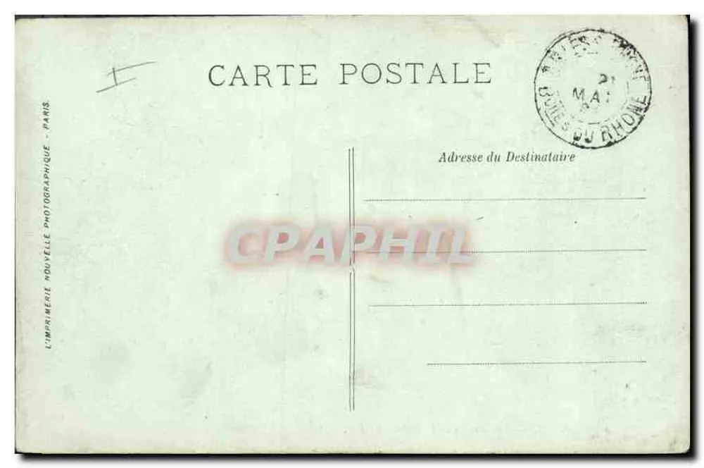 Arles — As Arenas e o Ródano — L.L. - Verso