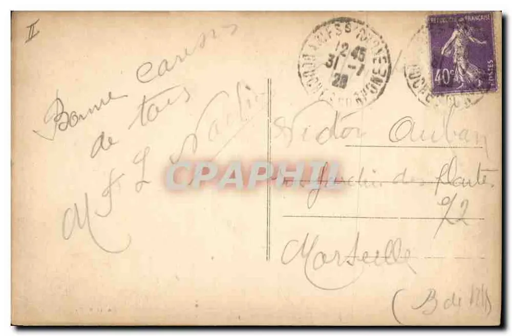 Arles - Torrenoten in de Arenas — Coll. E.C. n°2 - Achterkant