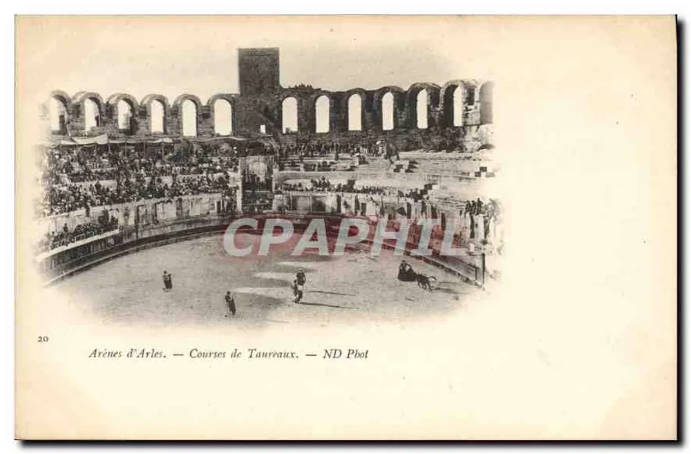 Arênes d'Arles — Corridas de touro — ND Pbol - Frente