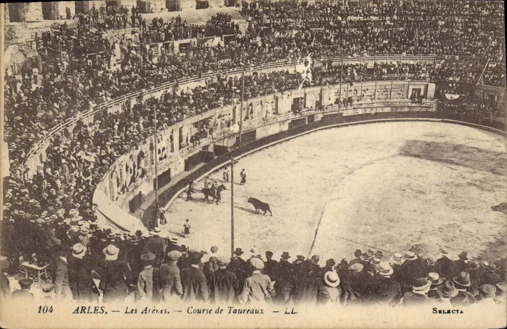 Arles — As Arenas — Corrida de touros — LL — Selecta - Frente