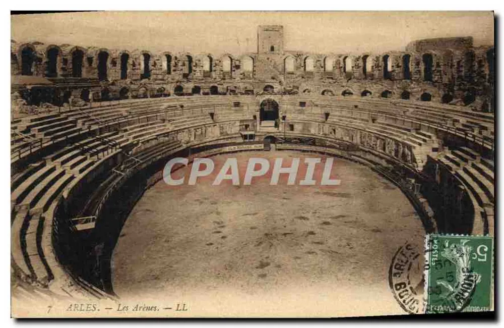 Arles — Les Arènes — LL - Frente